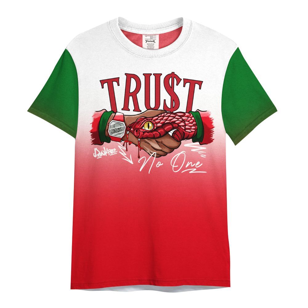 Shirt To Match Chicago 13s - Snake Trust No One Drip All Over Print