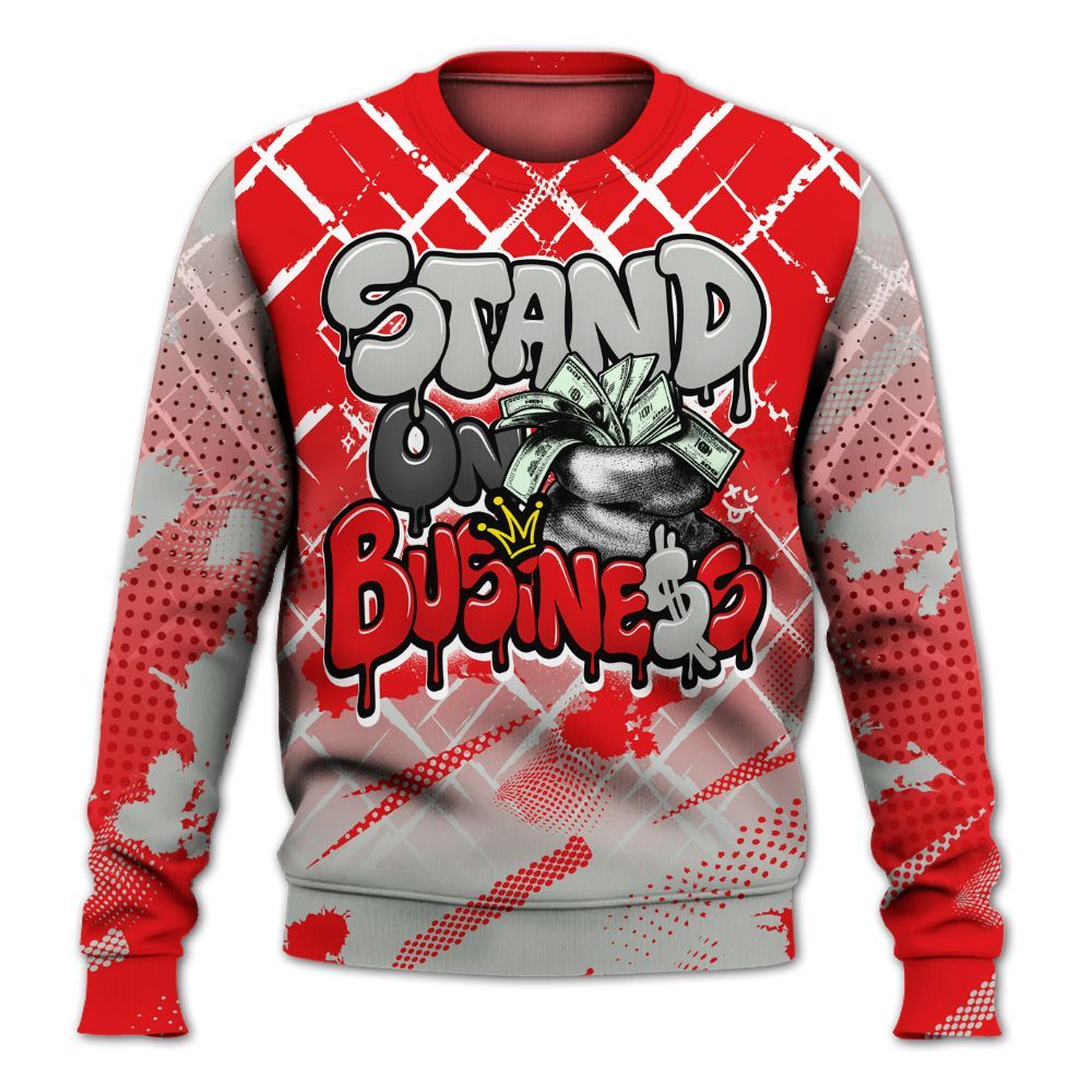 Sweatshirt To Match Air Max 1 86 Cosmic Clay - Halftone Stand Business Dripping All Over Print