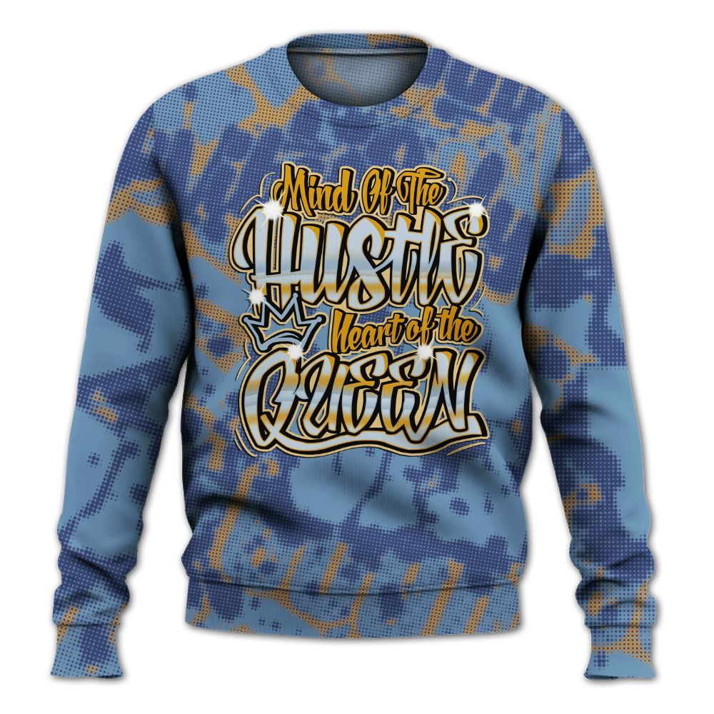 Sweatshirt To Match High OG First In Flight 1s - Hustles Heart Queens Street All Over Print