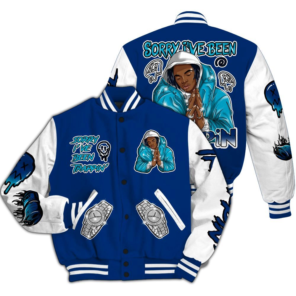 Varsity Jacket To Match Kobe 5 X-Ray - Trappin' Unique All Over Print