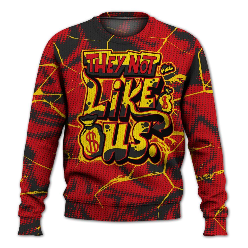 Sweater To Match Ferrari 14s - Dislike Us Crack Graphic
