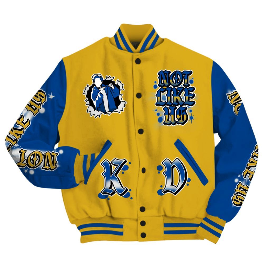Varsity Jacket To Match High Laney 1s - None Like Us Graphic All Over Print