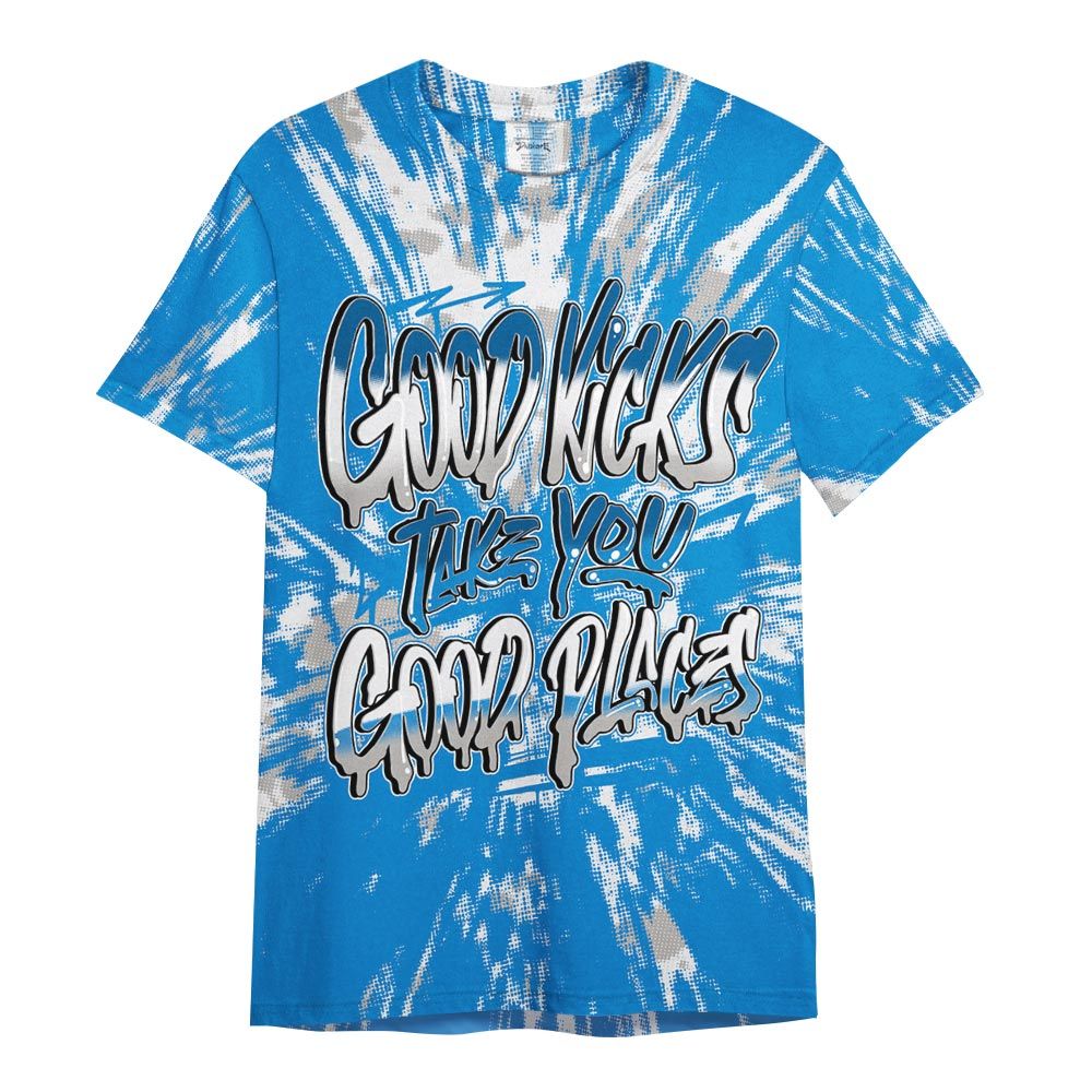 Shirt To Match Industrial Blue 4s - Good Kick Good Places Luxury Shirt Unisex