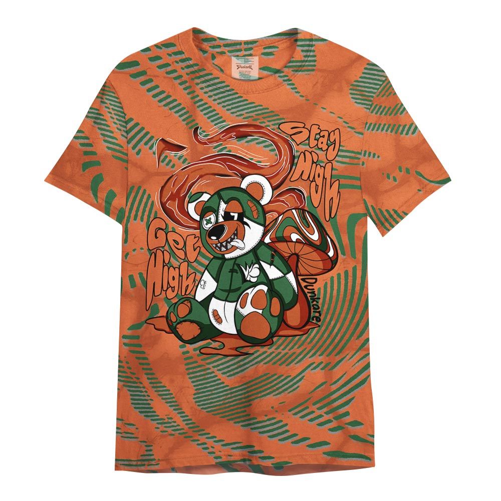 Shirt To Match Low Miami 5s - Get High Bear Fume Shirt Unisex