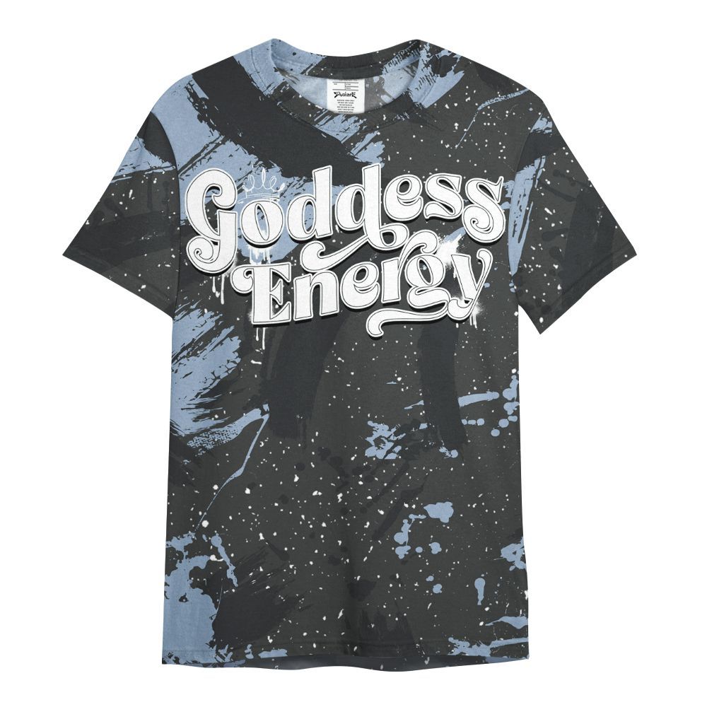 Shirt To Match Reverse Black White 6s - Goddess Energy Retro All Over Print
