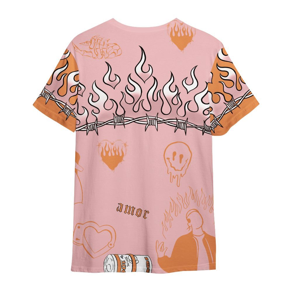 Shirt To Match SB Dunk Low Red Stardust - Snake Trust No One All Over Print