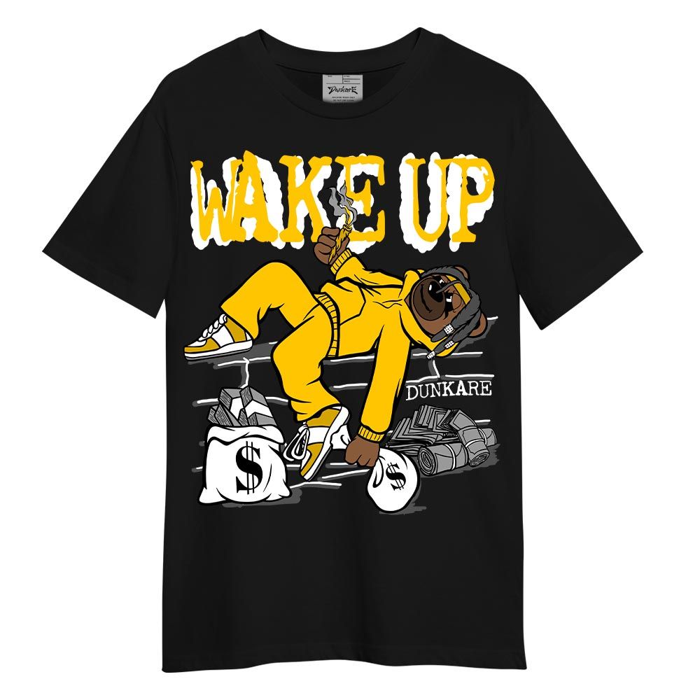 Shirt To Match Vivid Sulfur 4s - Wakeup Bear Shirt Unisex