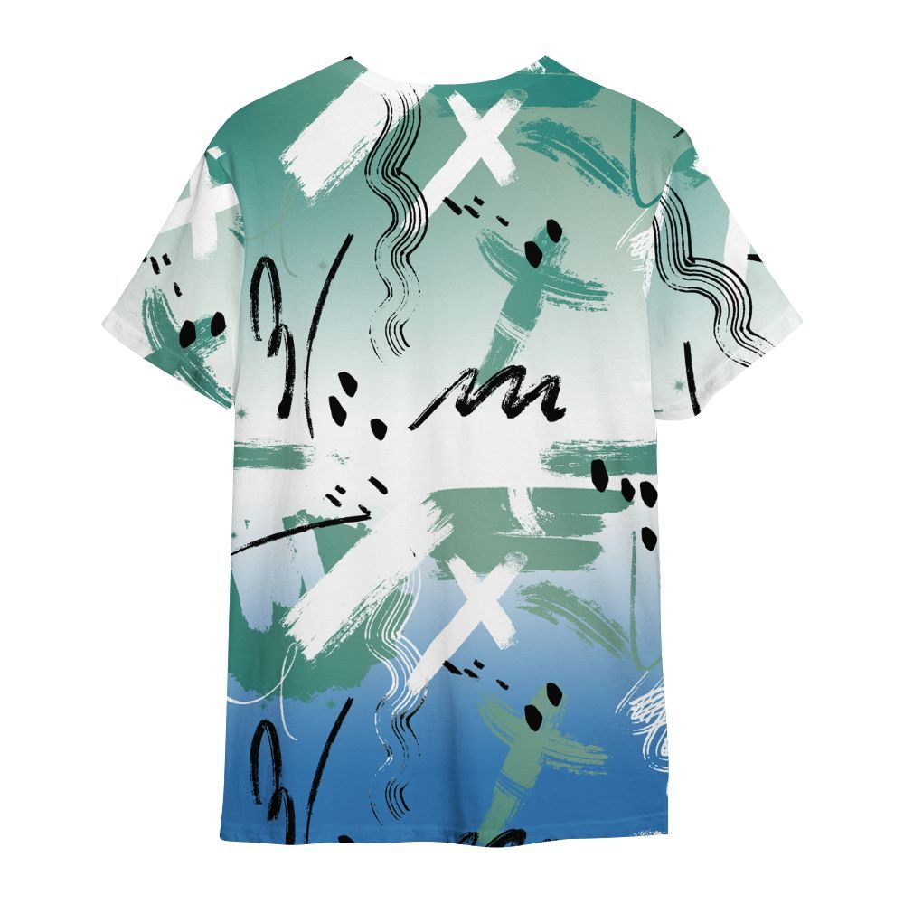 Shirt To Match Low Carolina 17s - Money Hustle Grind Pray All Over Print