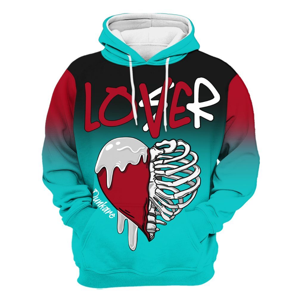 Hoodie To Match Air Griffey Max 1 Freshwater - Loser Lover Dripping All Over Print