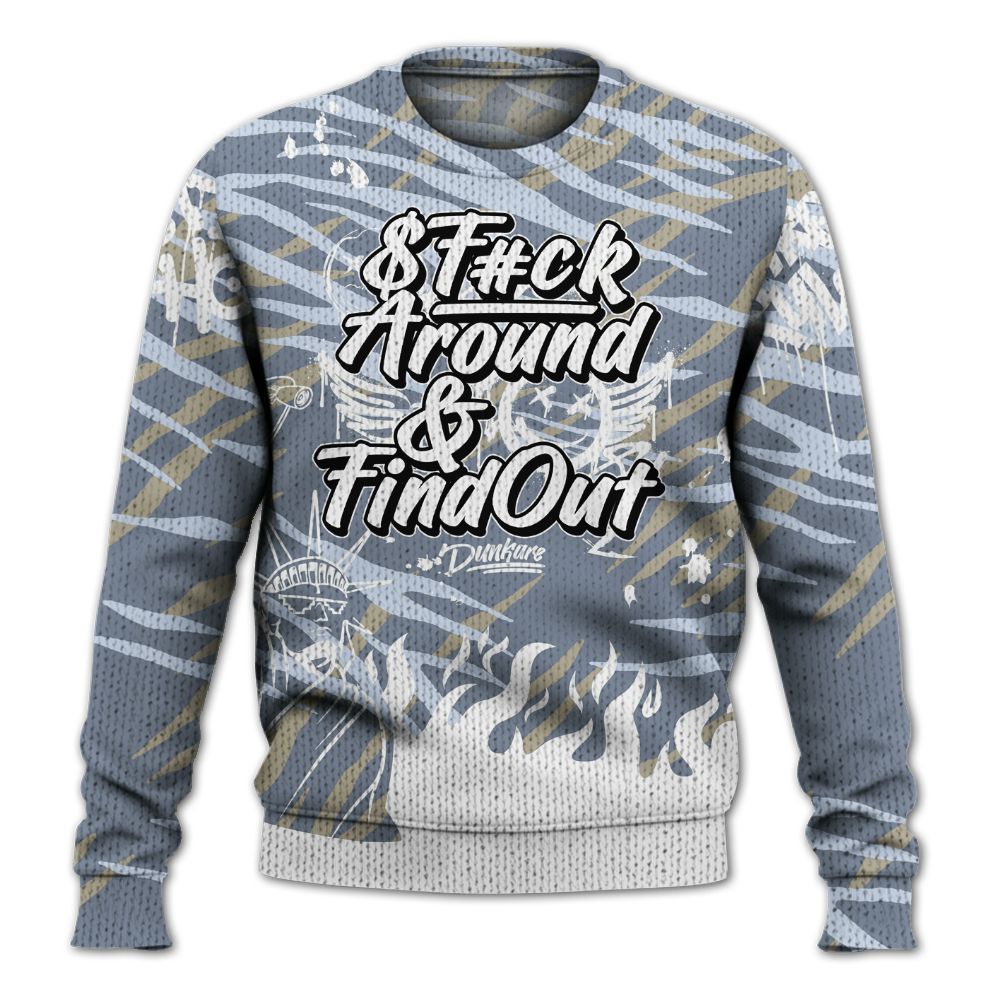 Knitted Sweater To Match Ja 2 Induction - Graphic Fck Around Find Out