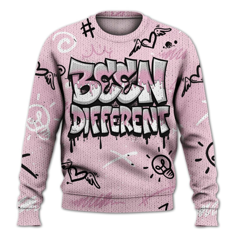 Knitted Sweater To Match Orchid 4s - Drip Been Di2ferent