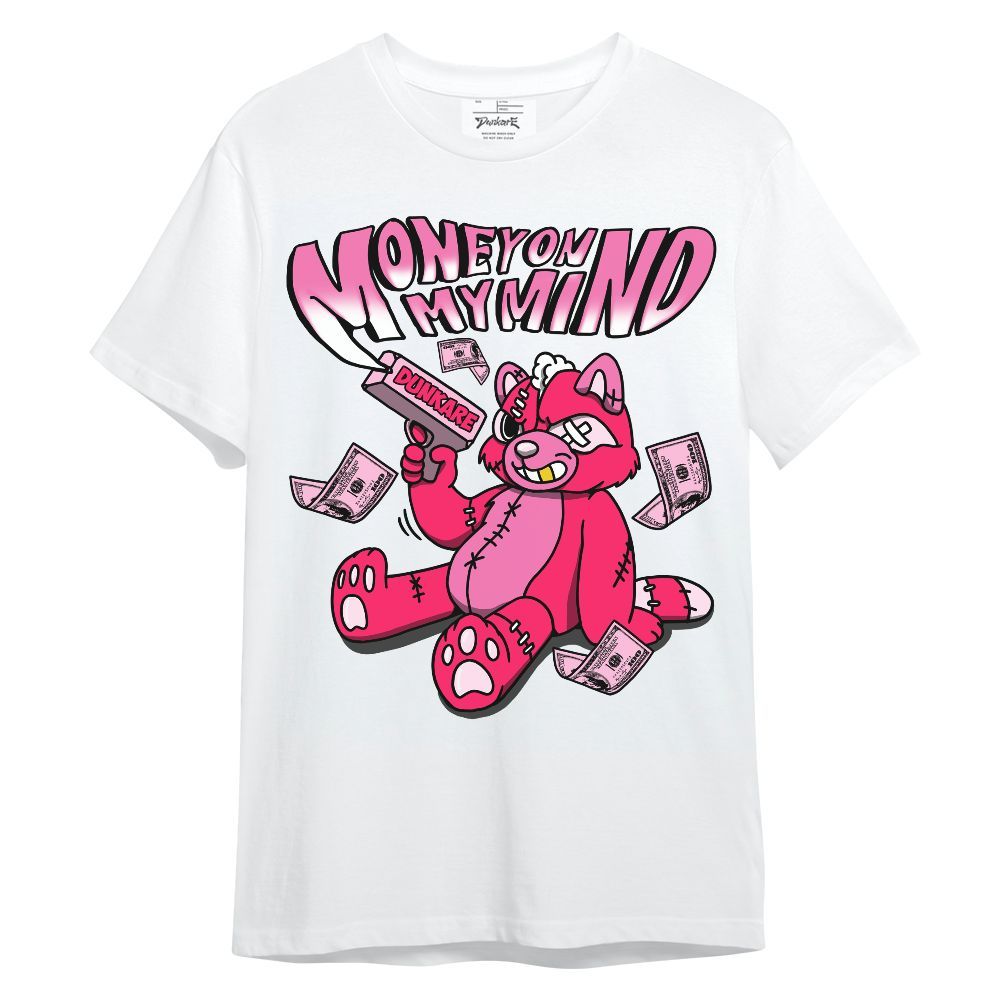 Shirt To Match Air VaporMax Plus Triple Pink - Money On My Mind Raccoon Unisex Shirt