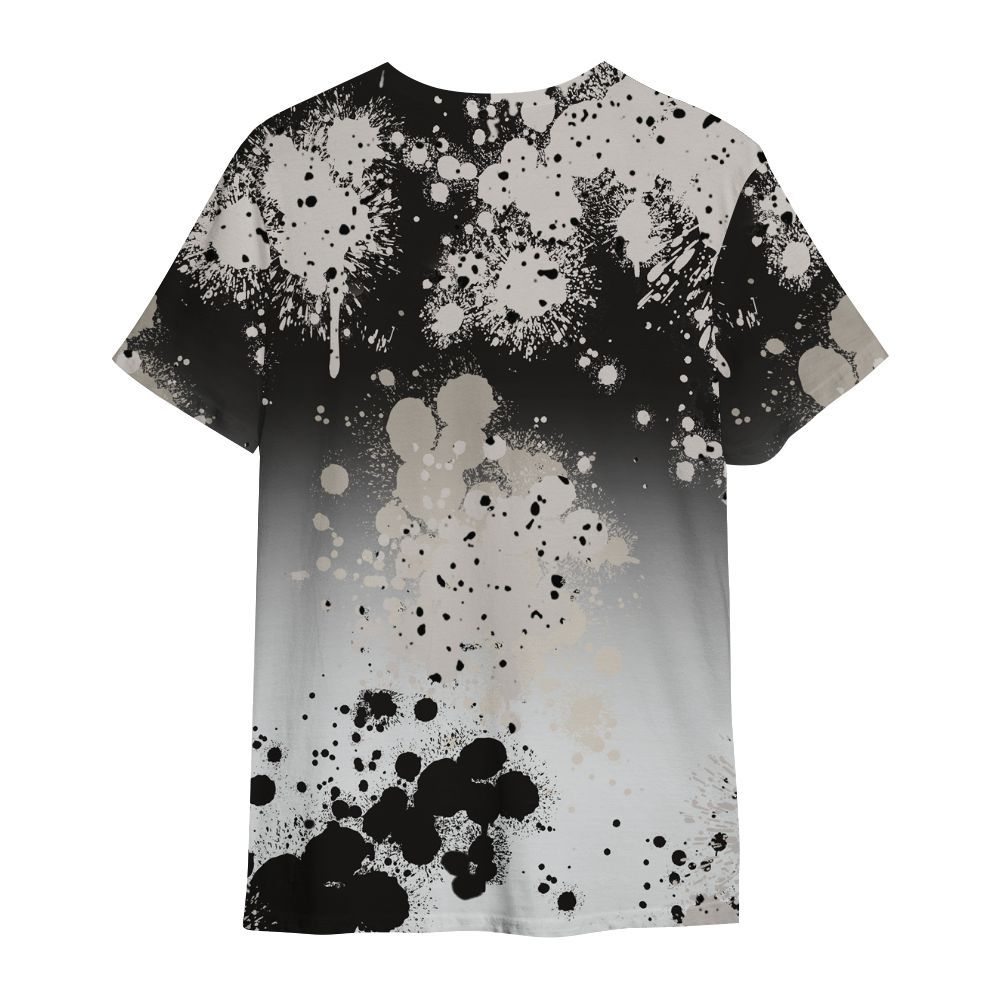 Shirt To Match Retro Reverse Metallic 5s - God Blessed Ink Drip All Over Print