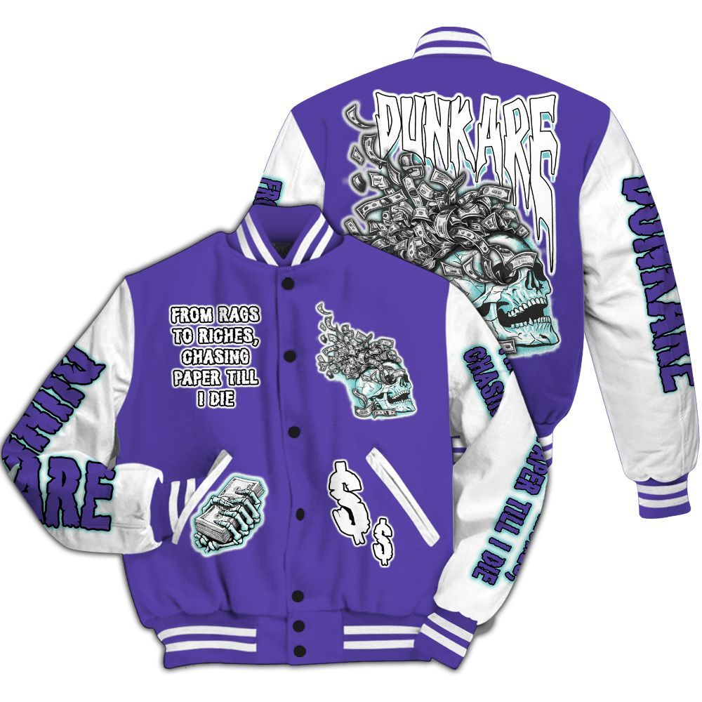 Varsity Jacket To Match Low Hornets 1s - From Rags To Riches All Over Print