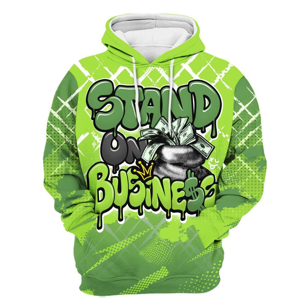 Hoodie To Match Kobe 6 SE Grinch - Halftone Stand Business Dripping All Over Print