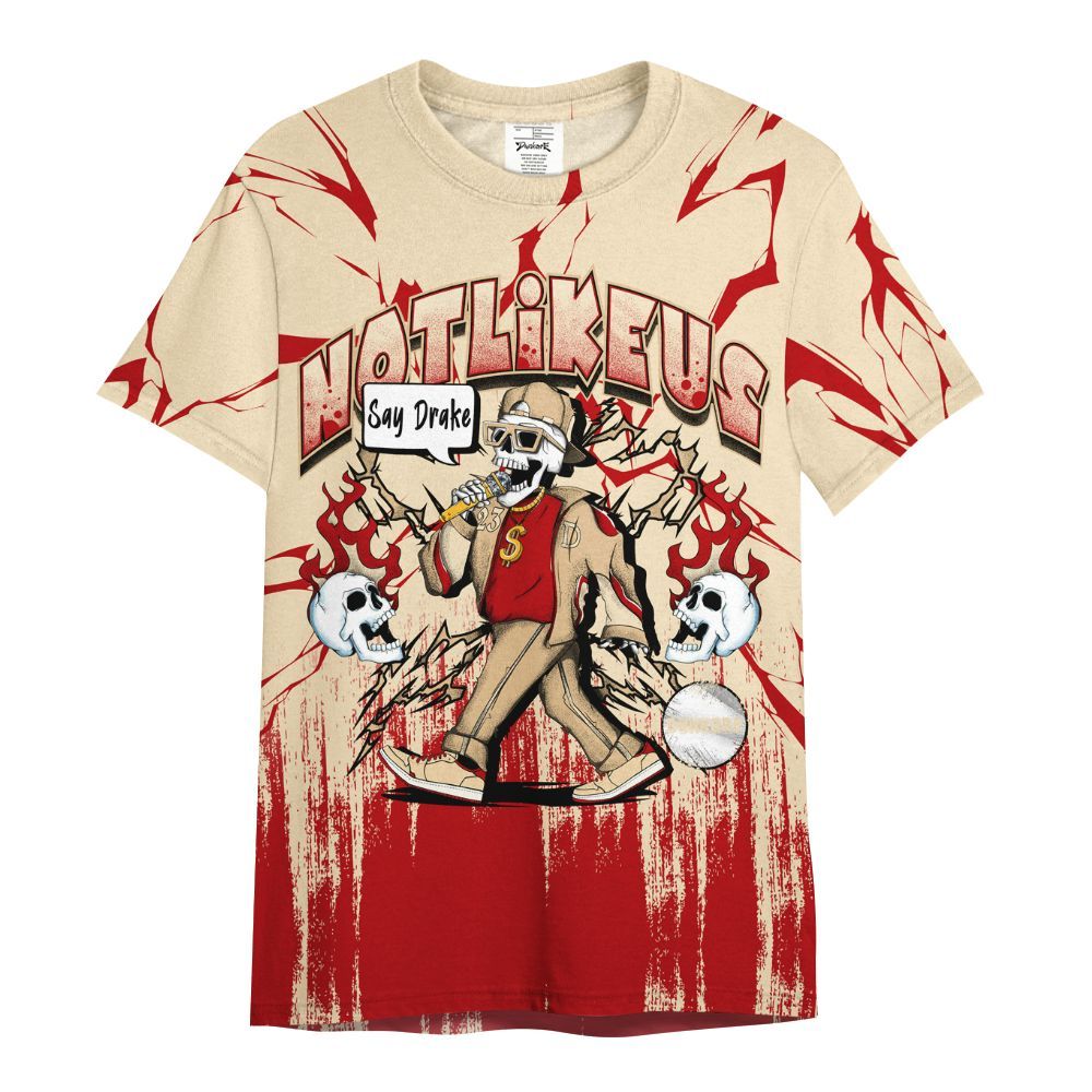 Shirt To Match Dunk Low Strawberry Waffle - Don't Like Us All Over Print