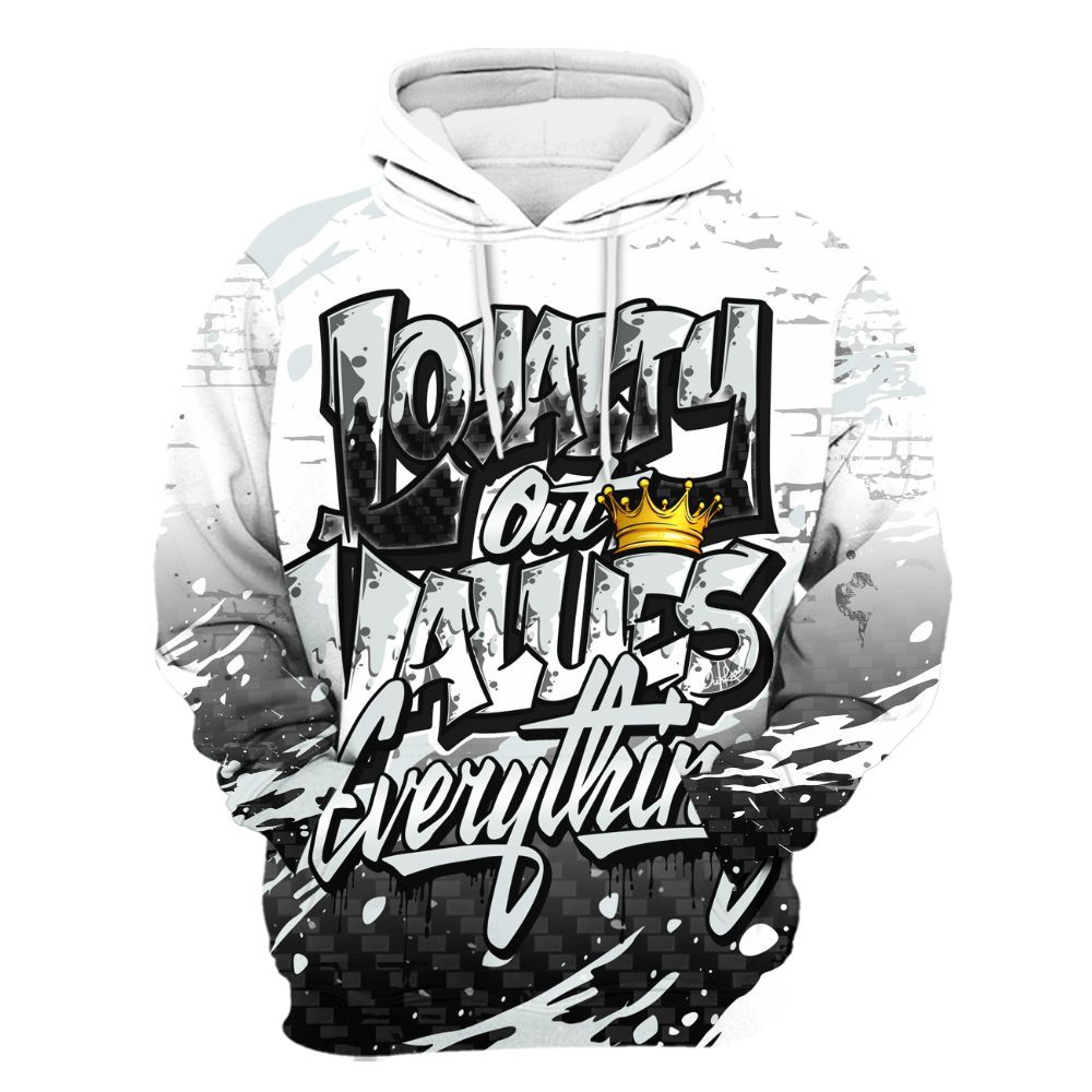 Hoodie To Match Kobe 9 Elite Protro Halo - Values Of Loyalty Drip All Over Print