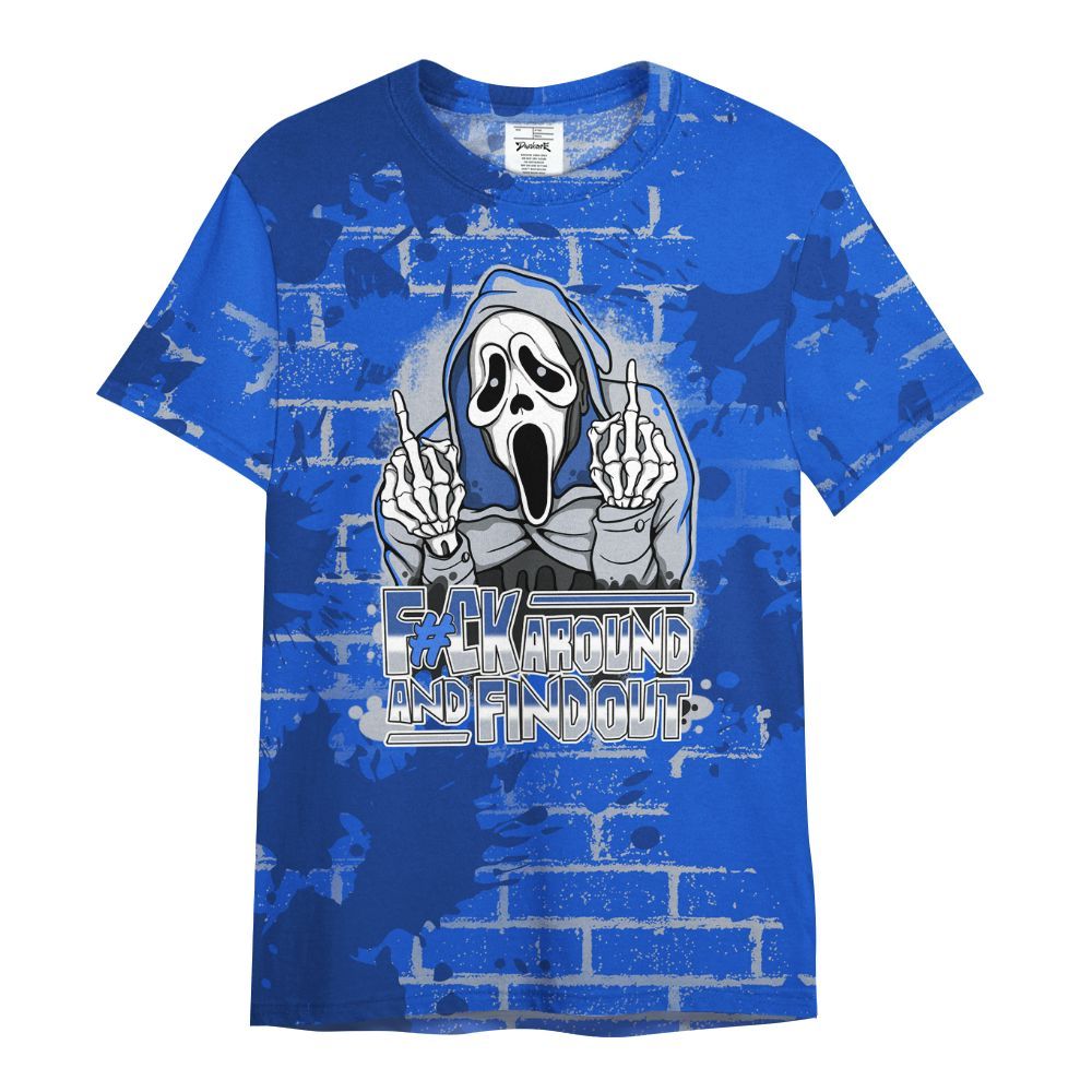 Shirt To Match Air Foamposite One Royal - F#CK And Find Out Graphic Halloween All Over Print
