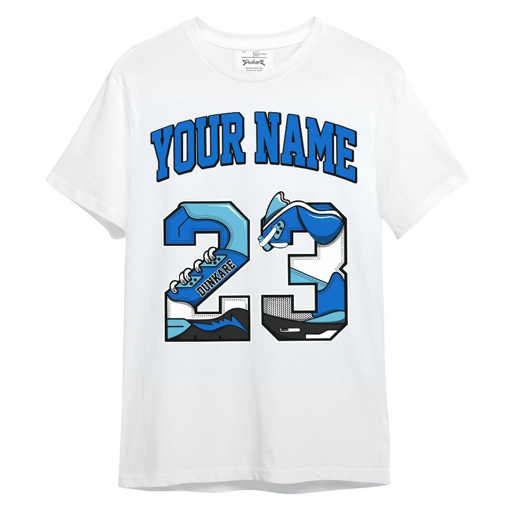 Shirt To Match Dunk Low Argon - Custom Name Number 23 5s Unisex Shirt