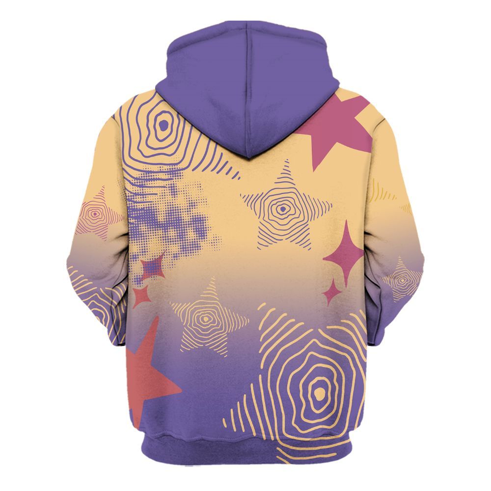 Hoodie To Match Book Sunset 1s - Sneakerz Girlz Unique Starz All Over Print