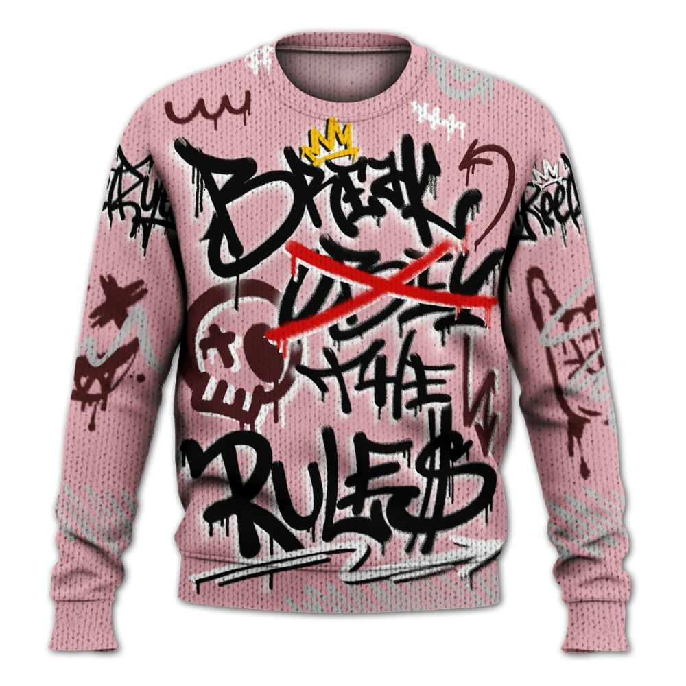 Knitted Sweater To Match Air Max 90 Neapolitan 2025 - Break Rules Streetwear