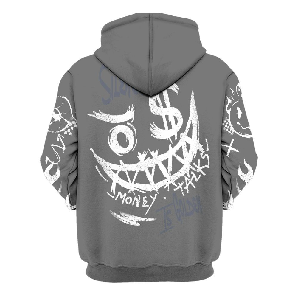 Hoodie To Match Cool Grey 6s - Mouth Burning Street Style All Over Print
