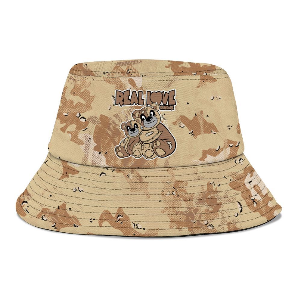 Bucket Hat To Match Desert Camo 3s - Sincere Fondness Bear Graphic