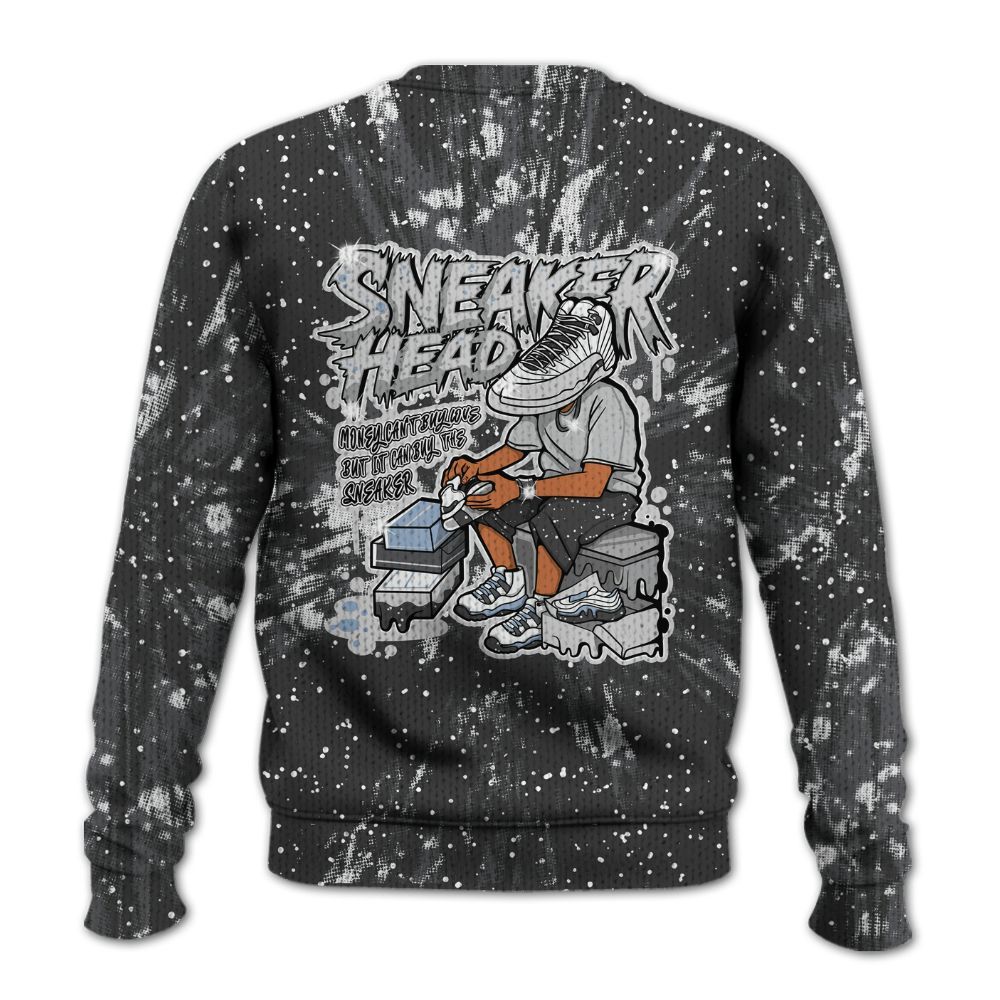 Knitted Sweater To Match Reverse Oreo 6s - Sneakers Headache Graphic Luxury