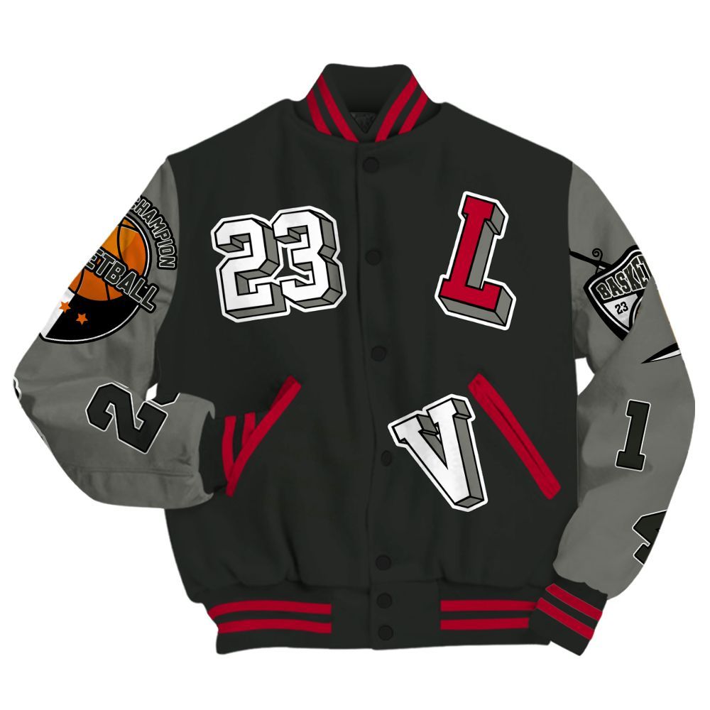Varsity Jacket To Match Shadow 2025 10s - The GOAT Got Em All Over Print