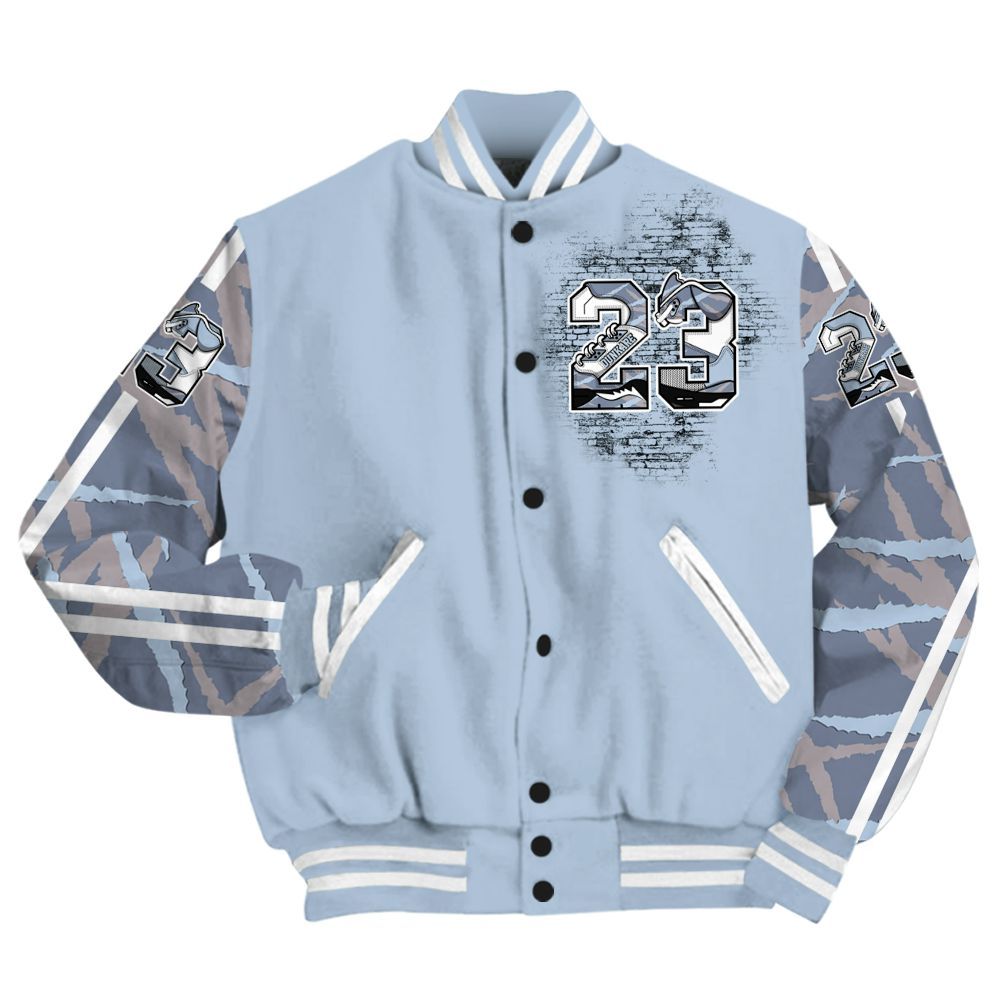 Varsity Jacket To Match Ja 2 Induction - Custom Name Number 23 5s All Over Print