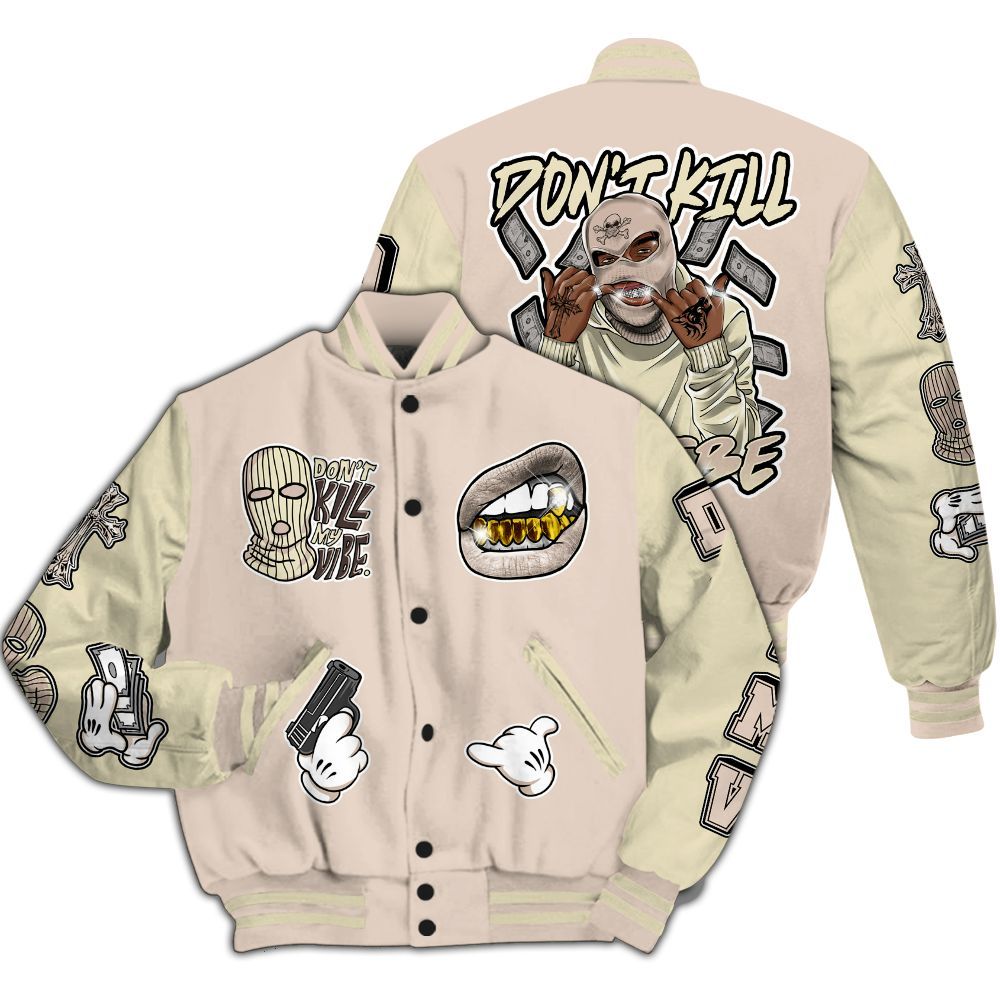 Varsity Jacket To Match A Ma Maniere X Fossil Stone 4s - Vibe.Unique All Over Print