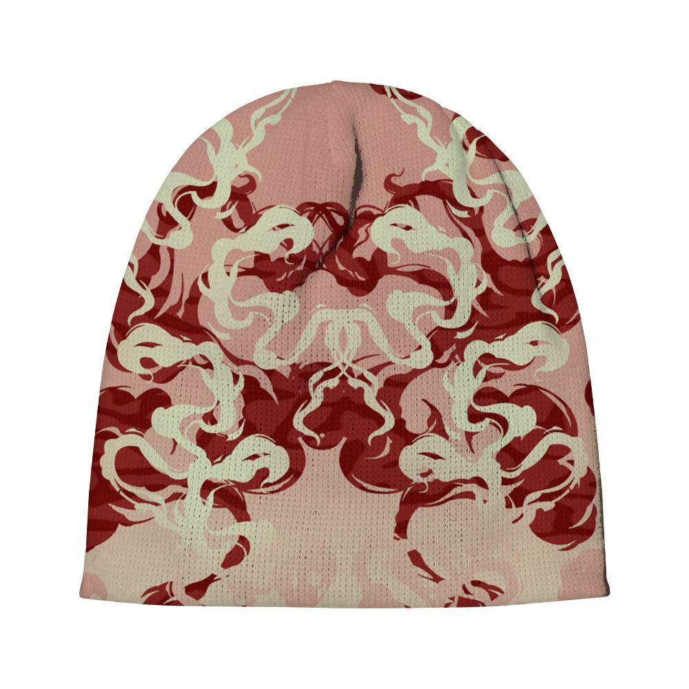 Beanie Hat To Match Valentines Day 3s - Color Smoke Graphic