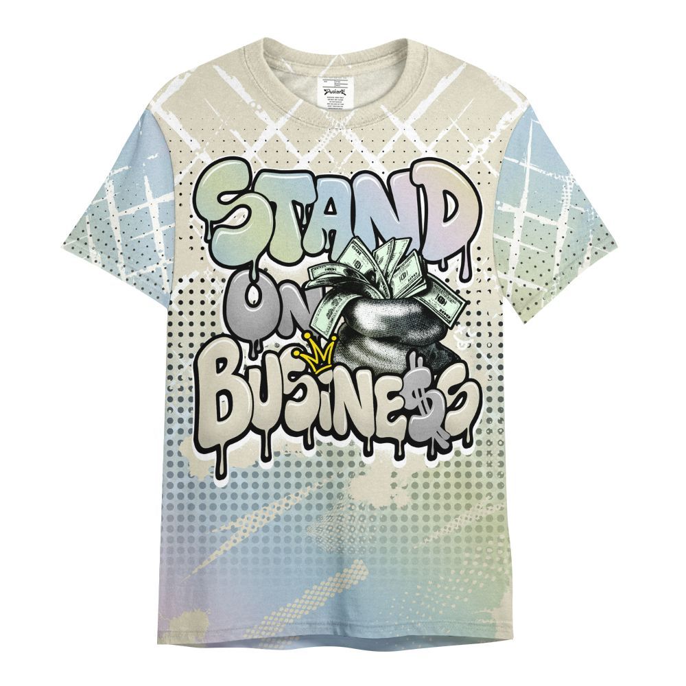Shirt To Match Joins Year Of The Snake 5s - Halftone Stand Business Dripping All Over Print