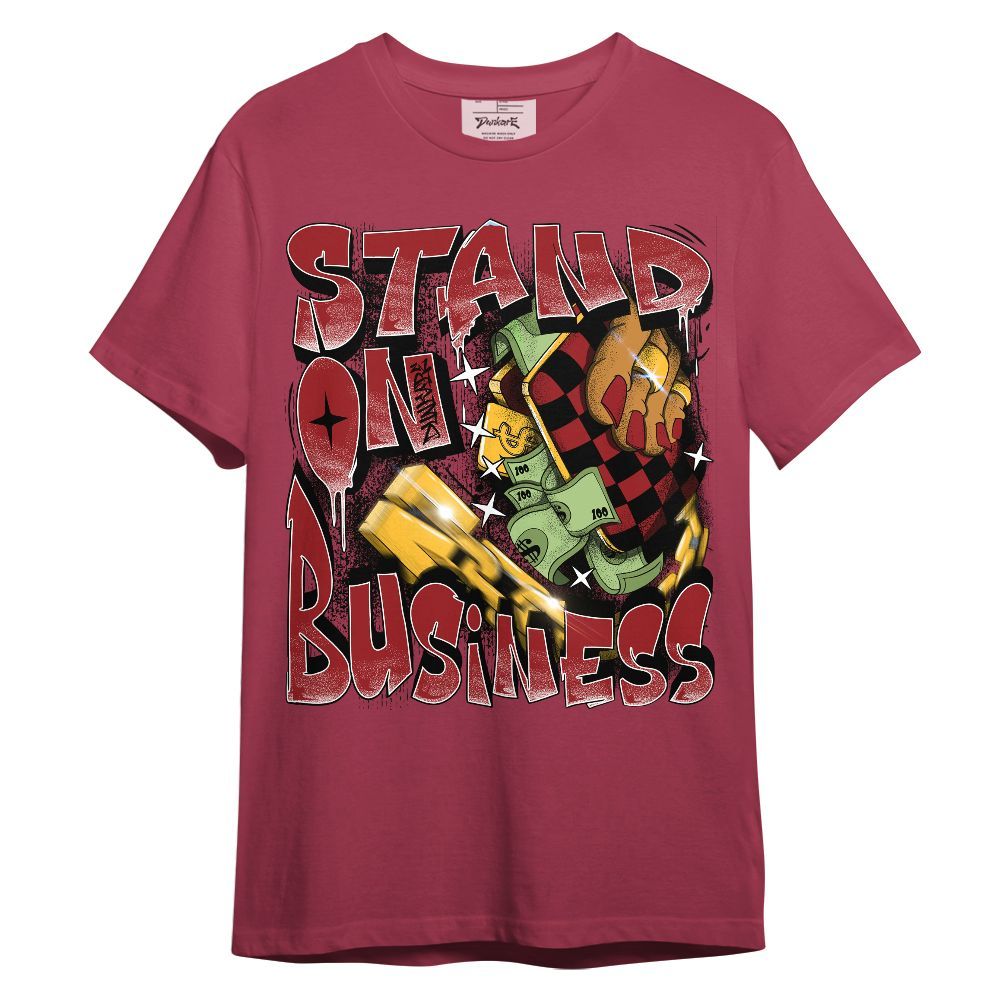 Shirt To Match Alternate Flu Game 12s - Stand Business Graffiti Money Graphic
