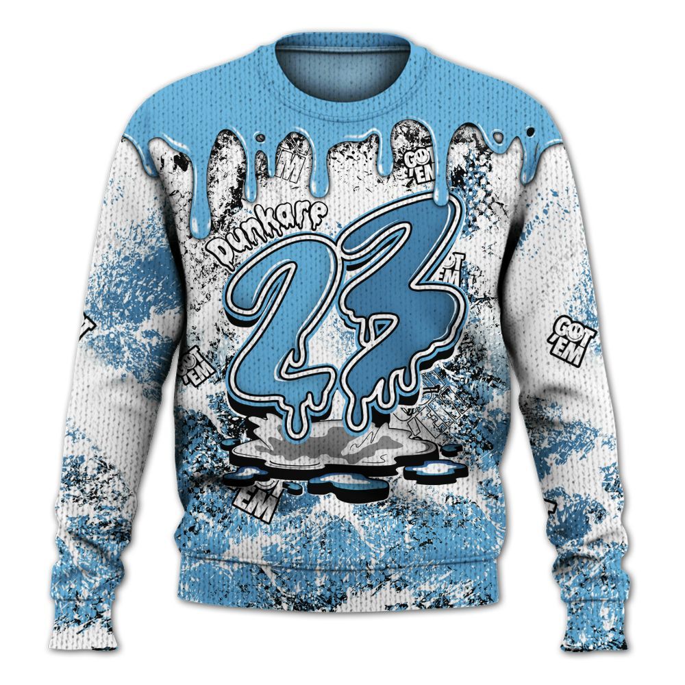 Knitted Sweater To Match Melo 12s - Dripping 23 Drip