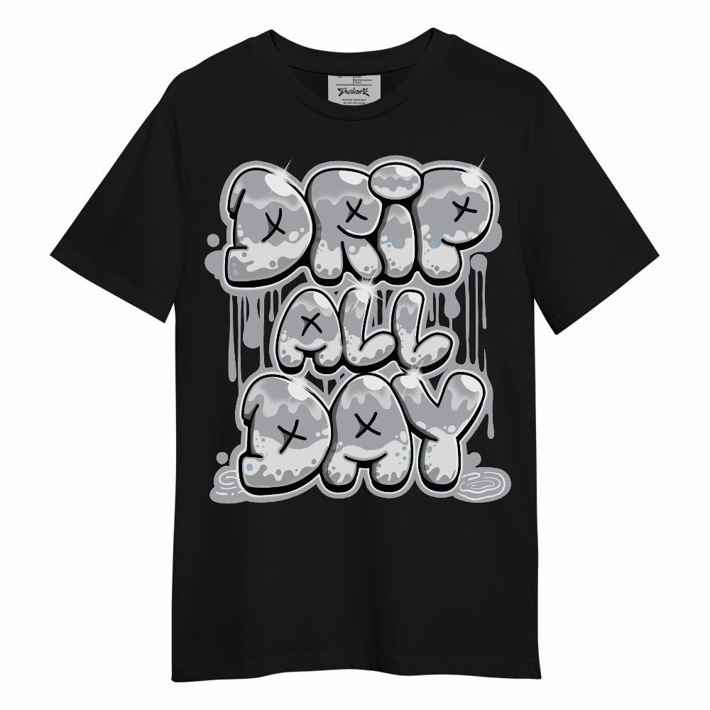 Shirt To Match Low OG Wolf Grey 1s - DRIPPIN Days Graphic Unisex Shirt
