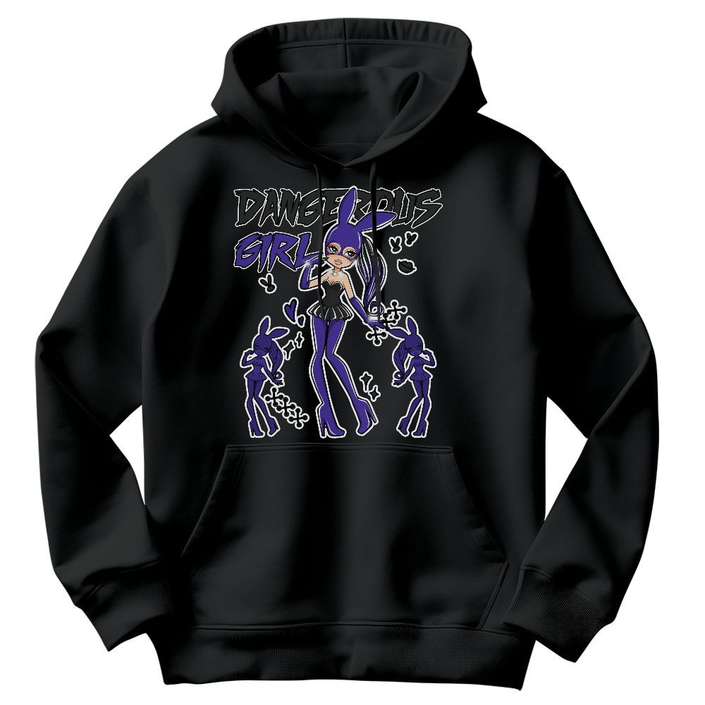 Sweatshirt To Match Field Purple 12s - Dangerous.Girl Graphic