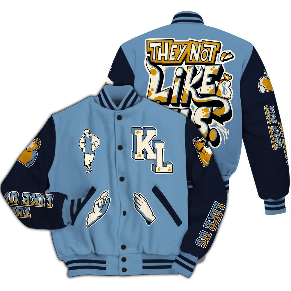 Varsity Jacket To Match High OG First In Flight 1s - Dislike Us Graphic All Over Print