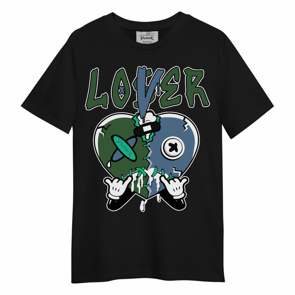 Shirt To Match Foamposite Pro Pine Green 2025 - Loser Lover Drip Heart Graphic