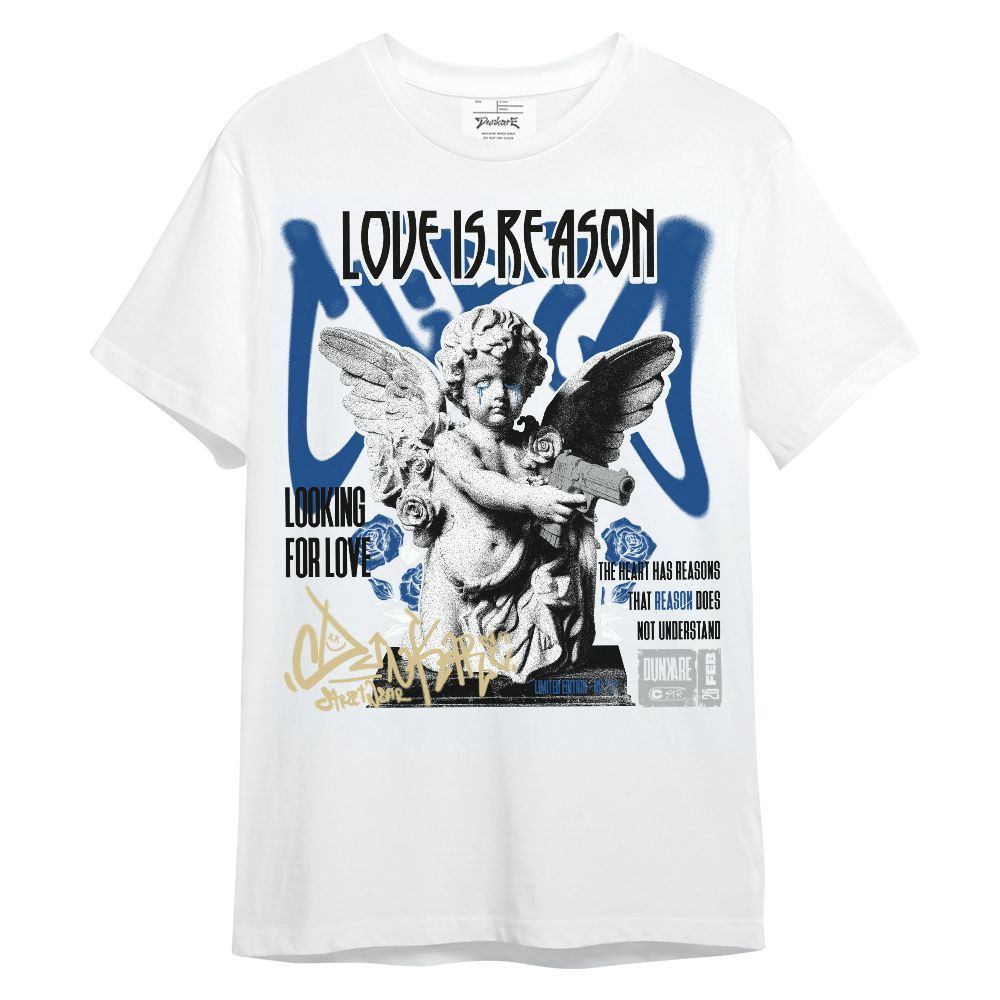 Shirt To Match Air Ship Royal Blue - Love Is Reason Unisex Shirt