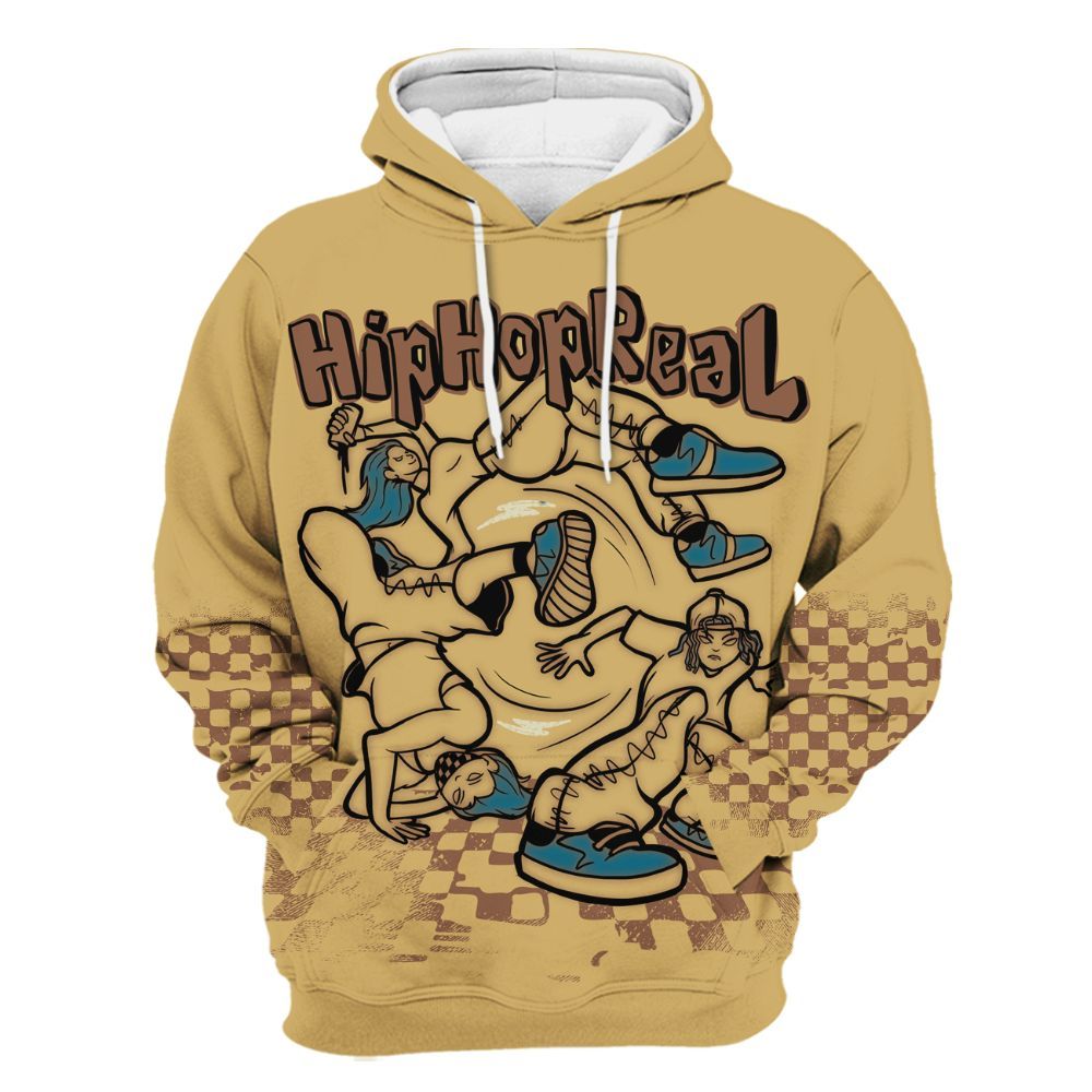 Hoodie To Match Retro Cacao Wow 4s - Feel Life Street Style All Over Print