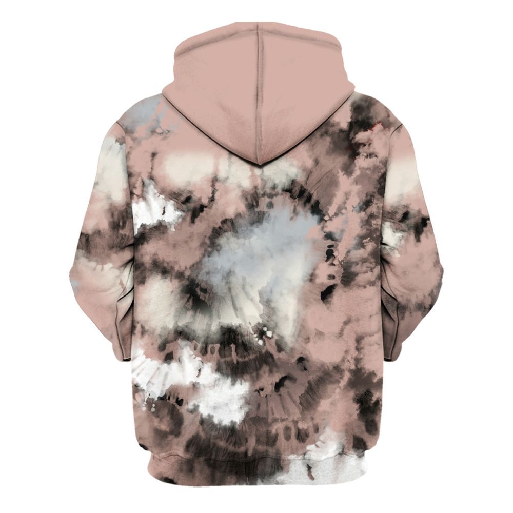 Hoodie To Match Air Force Low 1 Arctic Orange - God Blessed Tie Dye All Over Print