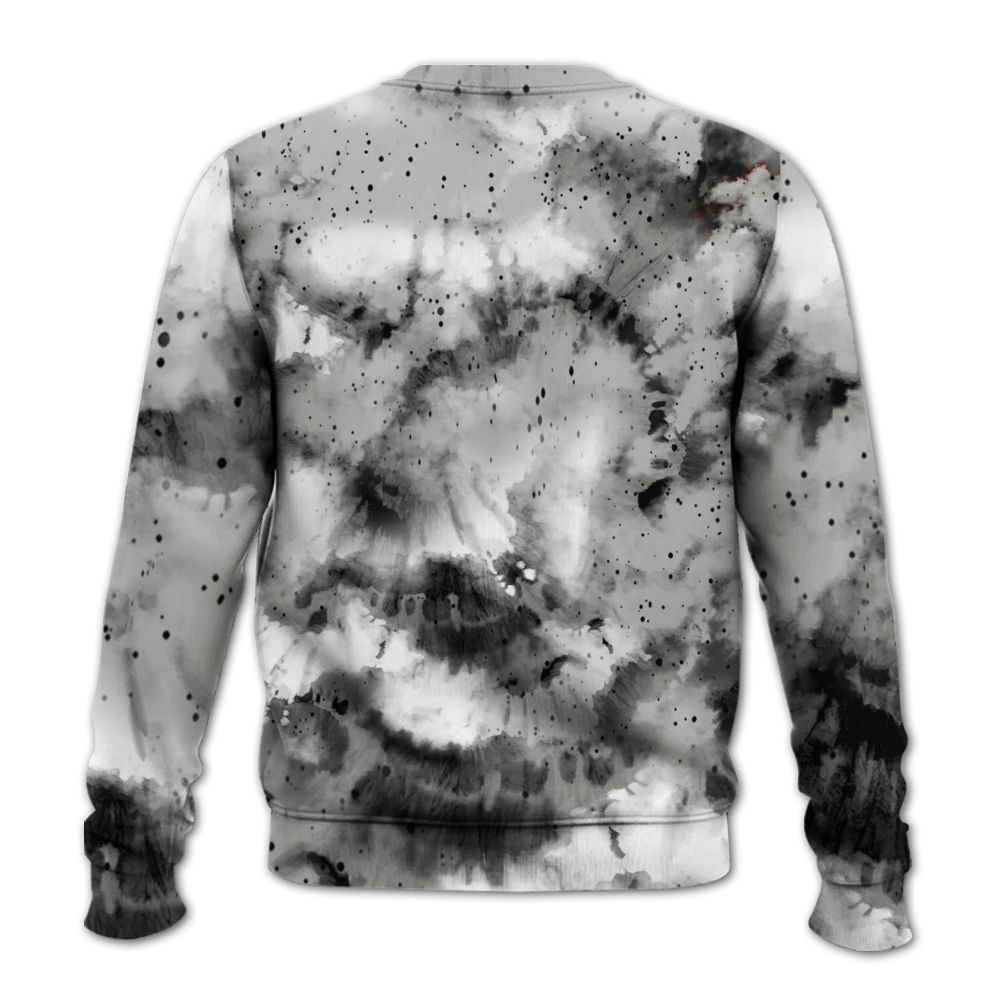 Sweatshirt To Match Retro White Oreo 4s - God Blessed Tie Dye All Over Print