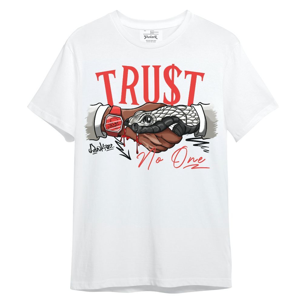 Shirt To Match Vomero 5 Bright Crimson - Snake Trust No One Unisex Shirt
