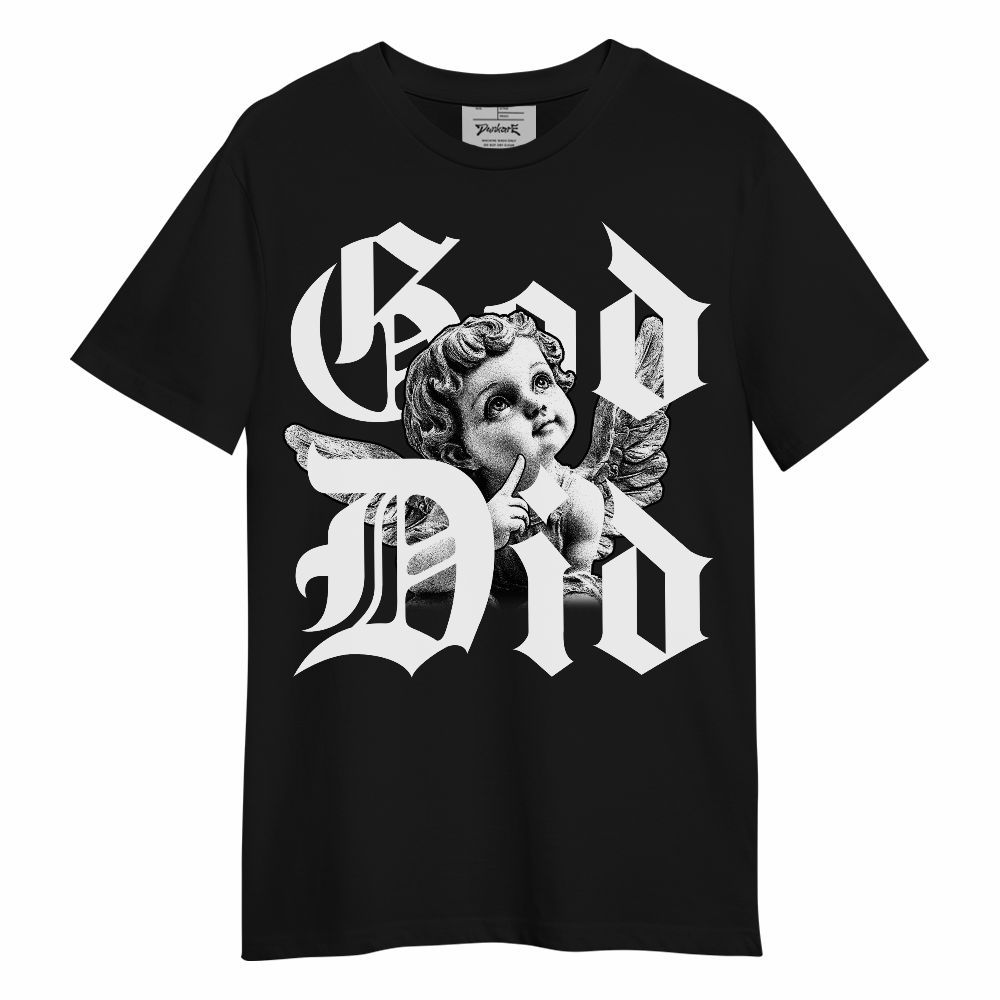 Shirt To Match White Thunder 4s - God Did Angel Unisex Shirt