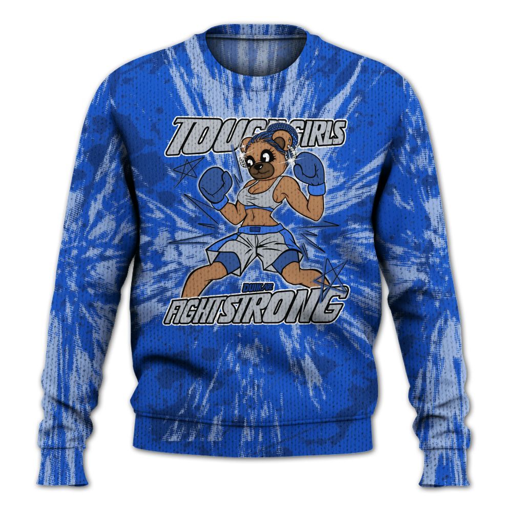 Knitted Sweater To Match Air Foamposite One Royal - Gritty Girls Bear Luxury