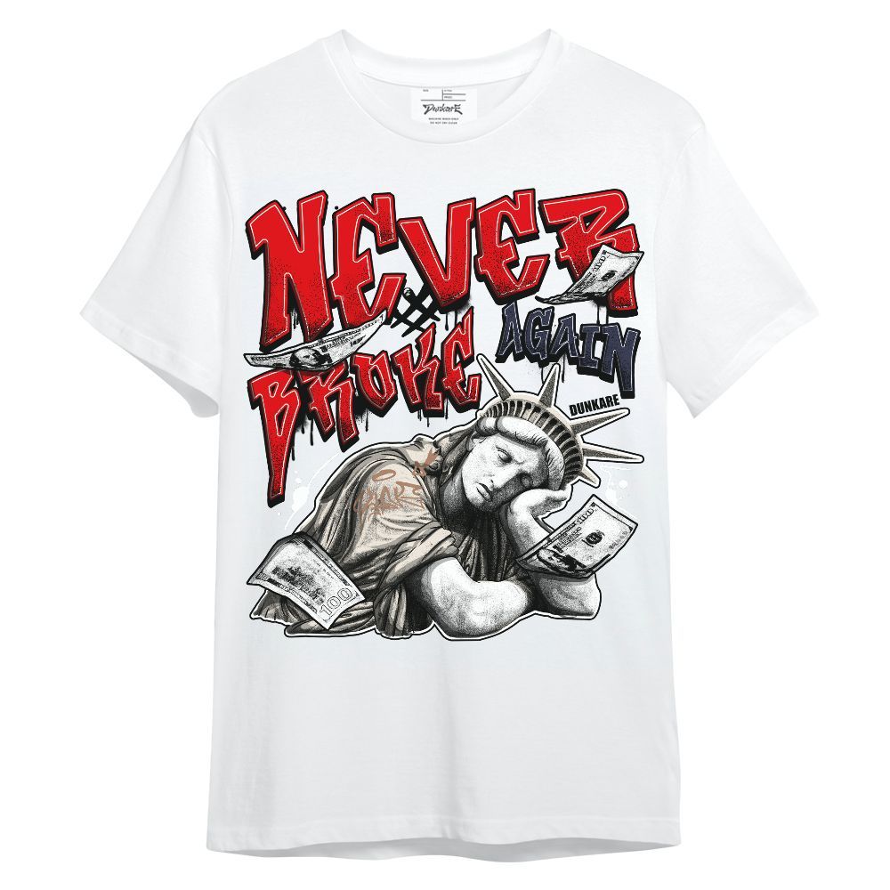 Shirt To Match Low OG Howard University 1s - Never Broke Again Graffiti Unisex Shirt
