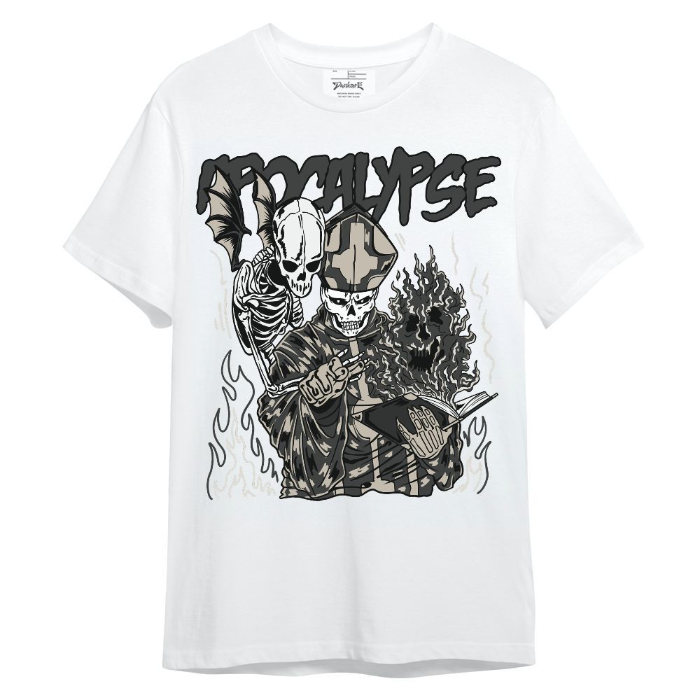 Shirt To Match RM Light Bone 4s - Apocalypse Skeleton Unisex Shirt
