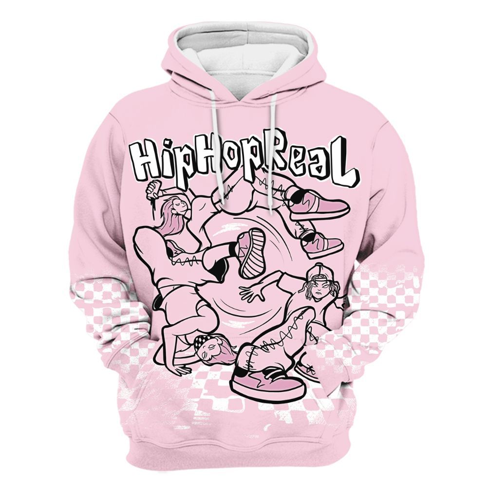 Hoodie To Match Orchid 4s - Feel Life Street Style All Over Print