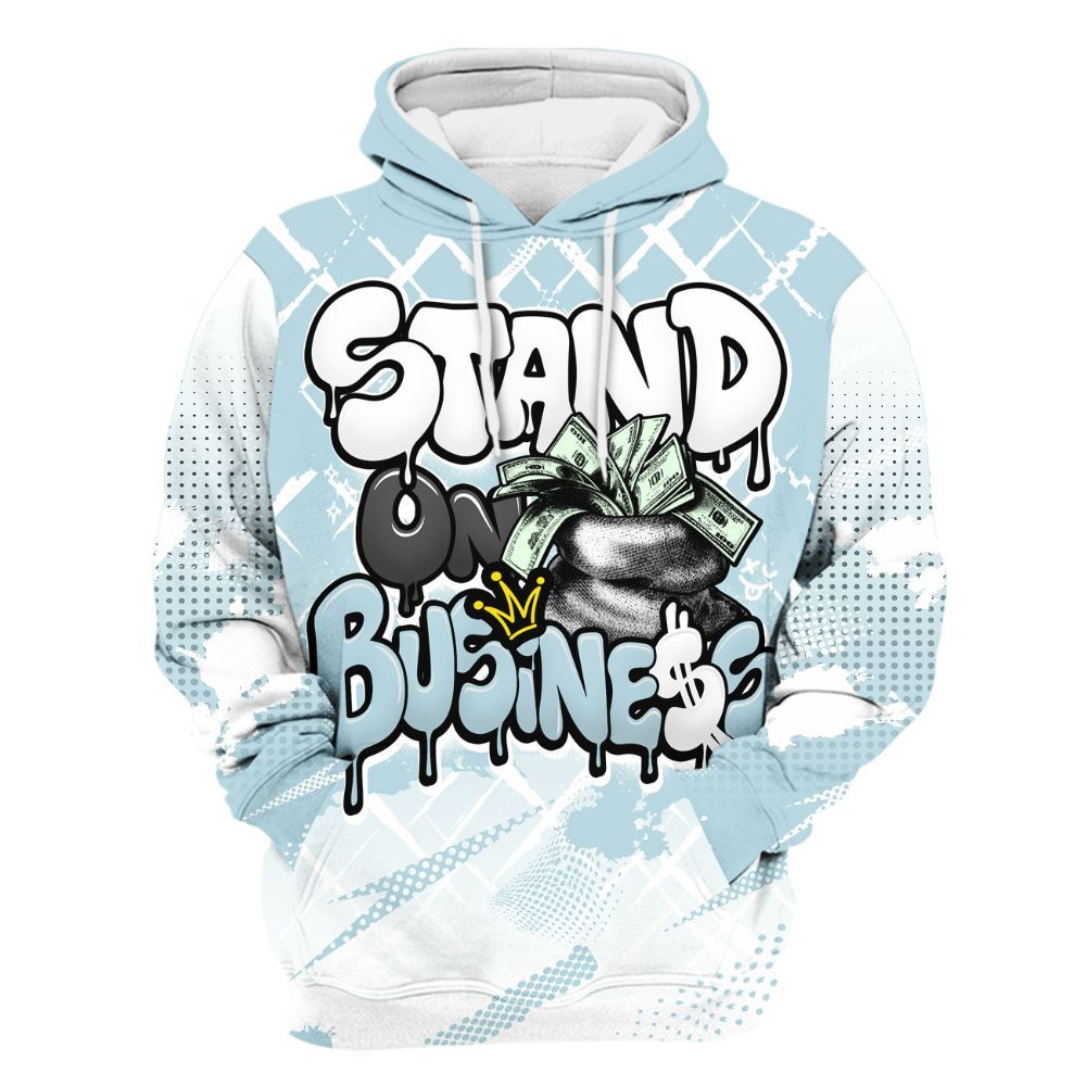 Hoodie To Match Low Year Of The Snake 11s - Halftone Stand Business Dripping All Over Print